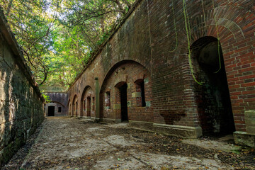 第3砲台跡　友ヶ島　和歌山県和歌山市　No.3 Battery trace Tomogashima Wakayama-ken Wakayama city