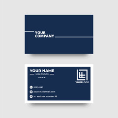 business card template. mock up vector.