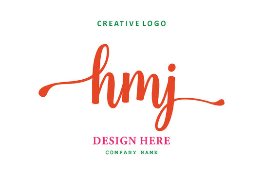 HMJ lettering logo is simple, easy to understand and authoritative