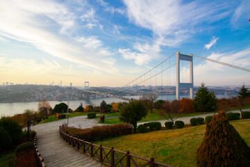 Fatih Sultan Mehmet Bridge is a suspension bridge located between Kavacık and Hisarüstü...