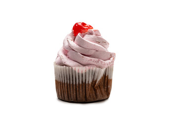 Cake isolated on white background.