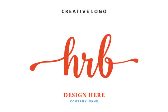 HRB lettering logo is simple, easy to understand and authoritative