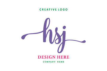 HSJ lettering logo is simple, easy to understand and authoritative