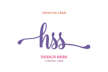 HSS lettering logo is simple, easy to understand and authoritative