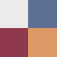 colour palette vector illustration set