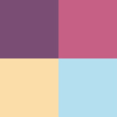 Obraz premium colour palette vector illustration set