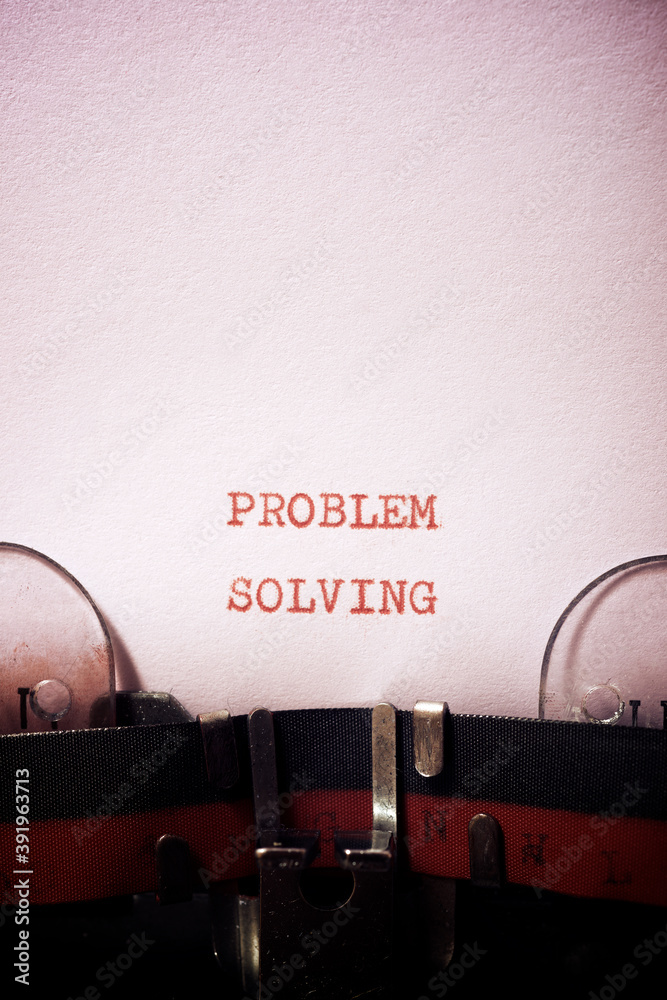 Fototapete problem solving phrase