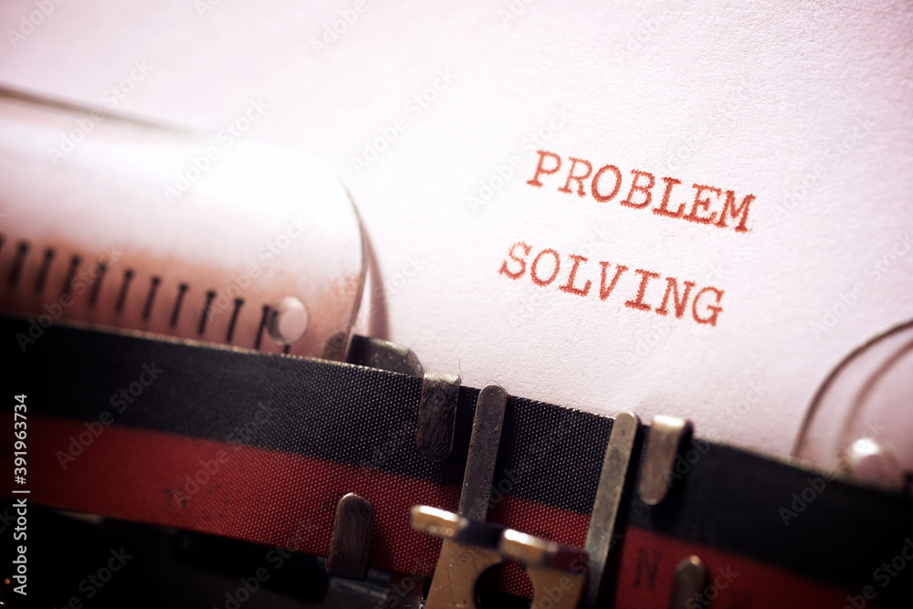 Fototapete problem solving phrase