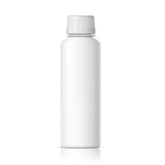 Realistic Cosmetic bottle can sprayer container. Template For Mock up for brand template. vector illustration.