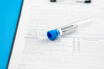 Cartella clinica paziente positivo al Coronavirus 