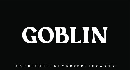 Fototapeta premium fun modern vibe display font 