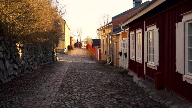 Porvoo old town, finland