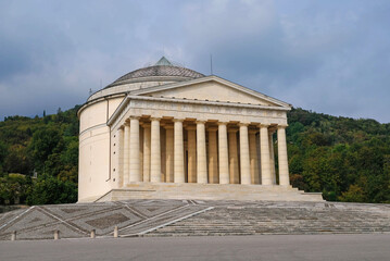 Fototapeta na wymiar The Tempio Canoviano or Temple of Canova, Roman Catholic parish church.