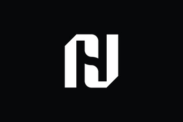 HN logo letter design on luxury background. NH logo monogram initials letter concept. HN icon logo design. NH elegant and Professional letter icon design on black background. N H NH HN
