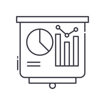 Benchmarking Icon, Linear Isolated Illustration, Thin Line Vector, Web Design Sign, Outline Concept Symbol With Editable Stroke On White Background.