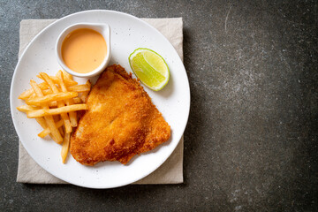 fried fish and chips