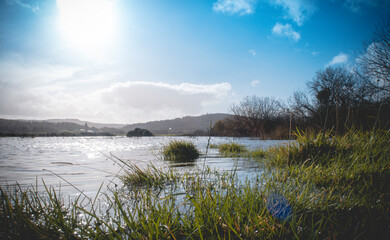 Lake Lough Allua in Ireland