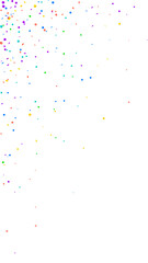 Festive overwhelming confetti. Celebration stars. 