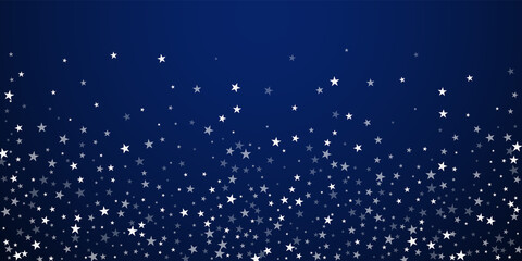 Random falling stars Christmas background. Subtle 