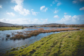 Lake Lough Allua in Ireland