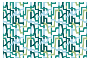 Seamless pattern with labyrinth lines. Surface design.