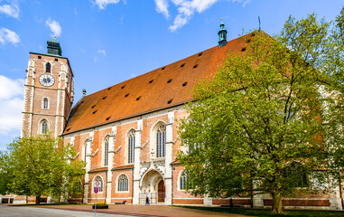 Fototapeta premium old town of Ingolstadt - bavaria
