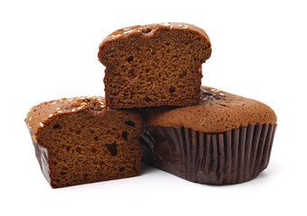 Jujube Cake on a white background 