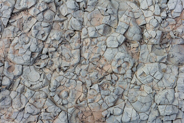 Natural stone used in construction and outdoor landscape design.