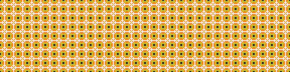 Abstract Cross Pattern Dots Logo generative computational art illustration