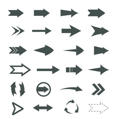 Arrows set. Arrow icon collection.