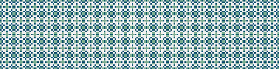 Abstract Cross Pattern Dots Logo generative computational art illustration