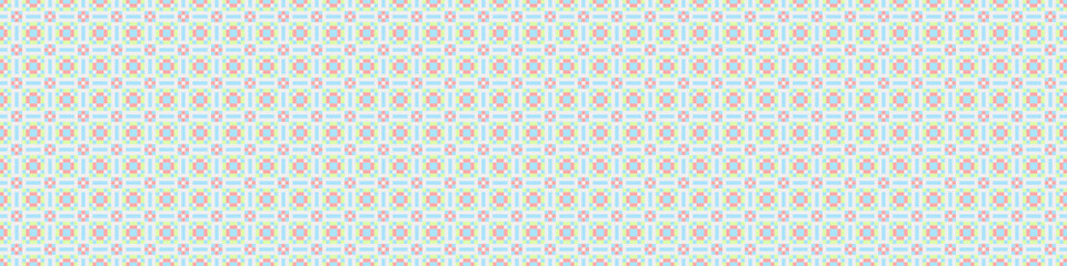 Abstract Cross Pattern Dots Logo generative computational art illustration