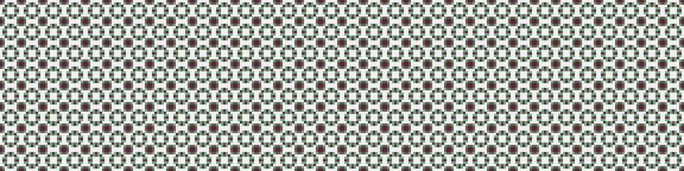 Fototapeta premium Abstract Cross Pattern Dots Logo generative computational art illustration