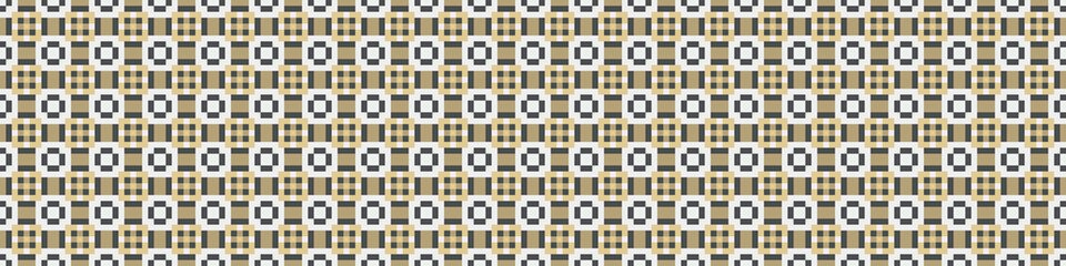 Abstract Cross Pattern Dots Logo generative computational art illustration