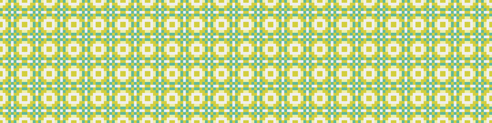 Abstract Cross Pattern Dots Logo generative computational art illustration