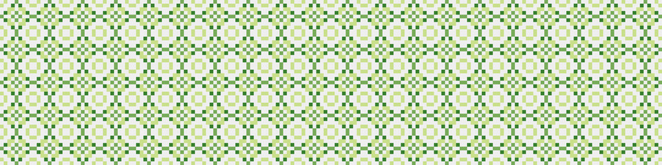 Fototapeta premium Abstract Cross Pattern Dots Logo generative computational art illustration