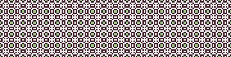 Abstract Cross Pattern Dots Logo generative computational art illustration