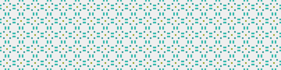 Abstract Cross Pattern Dots Logo generative computational art illustration