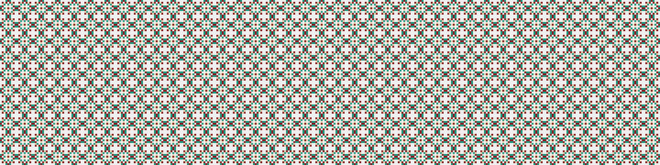 Abstract Cross Pattern Dots Logo generative computational art illustration