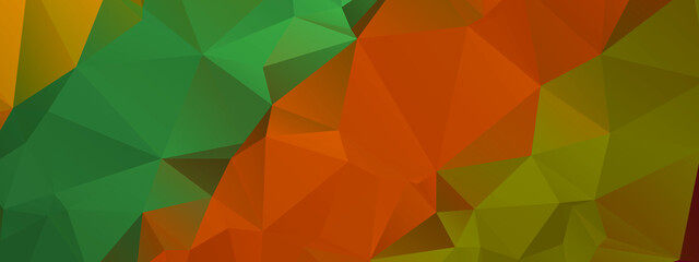 Abstract Color Polygon Background Design, Abstract Geometric Origami Style With Gradient. Presentation,Website, Backdrop, Cover,Banner,Pattern Template