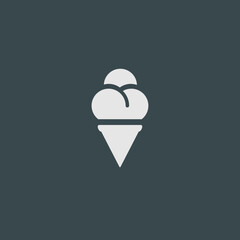 Cone Ice Cream - Tile Icon