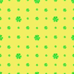 Beautiful party seamless pattern of watercolor bright green bows.On yellow background.Cute hand drawn illustration.For gift paper,packaging,wallpaper,wrapping,fabrics,prints,child textiles.