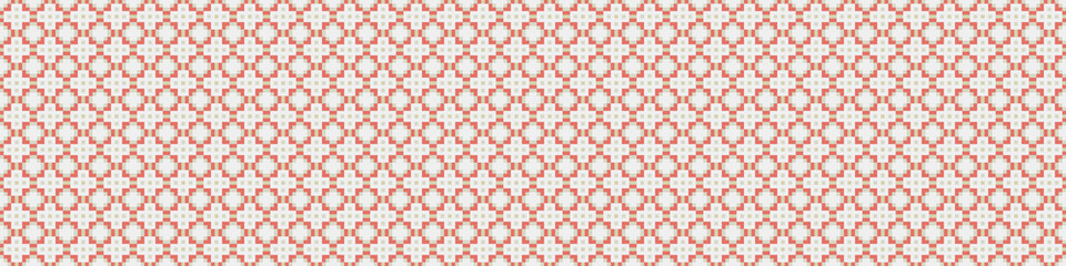 Abstract Cross Pattern Dots Logo generative computational art illustration