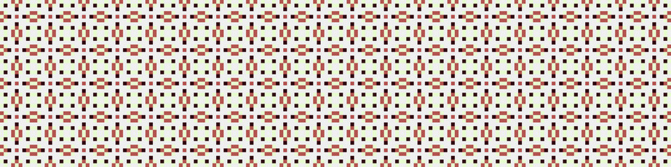 Abstract Cross Pattern Dots Logo generative computational art illustration