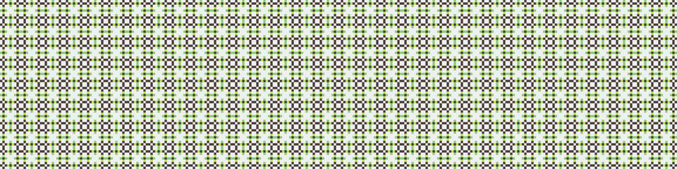 Fototapeta premium Abstract Cross Pattern Dots Logo generative computational art illustration