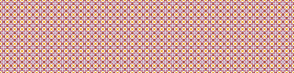 Abstract Cross Pattern Dots Logo generative computational art illustration