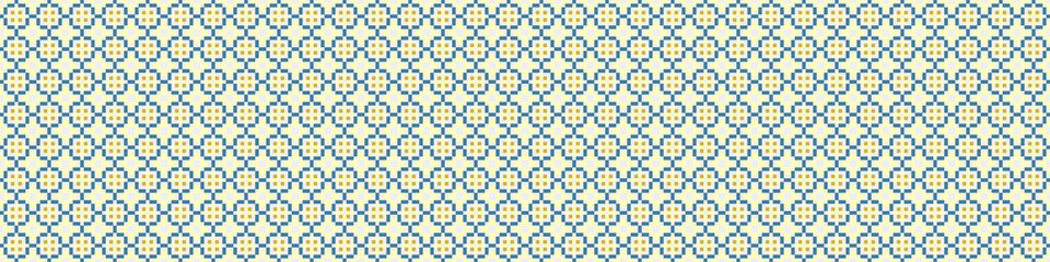 Abstract Cross Pattern Dots Logo generative computational art illustration