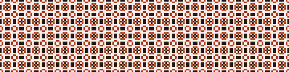 Abstract Cross Pattern Dots Logo generative computational art illustration