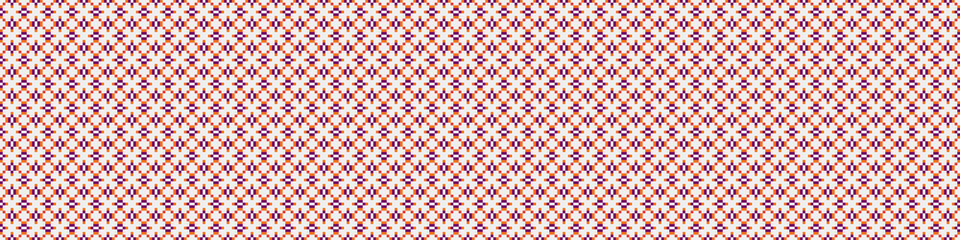 Abstract Cross Pattern Dots generative computational art illustration