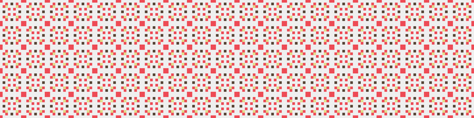 Abstract Cross Pattern Dots generative computational art illustration